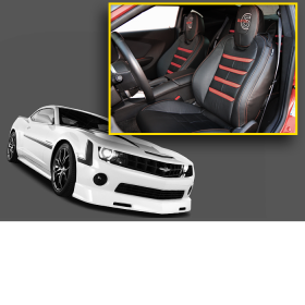 Lava Red Accent Camaro Interior Upgrade Kit 